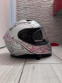 Casco integrale conpleto fi occhiali da sole