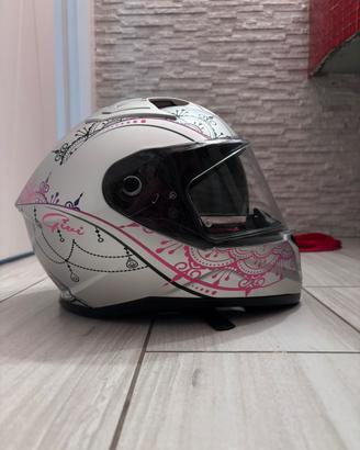 Casco integrale conpleto fi occhiali da sole