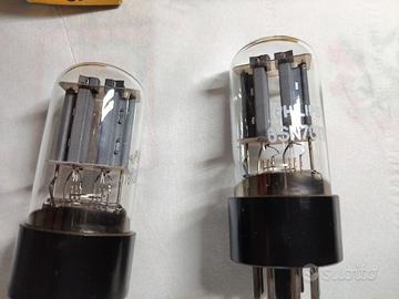 Valvole audio Philips 6sn7gtb coppia matched nos