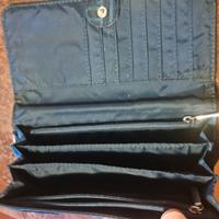 portafoglio portamonete chiusura a cerniera 