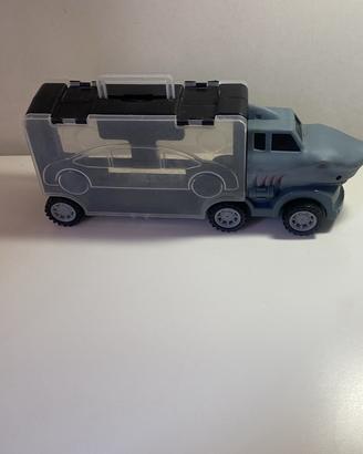 Camion a forma di squalo porta hot wheels