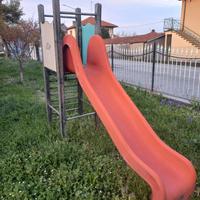 SET DA GIOCO - SCIVOLO IN LEGNO DA ESTERNO