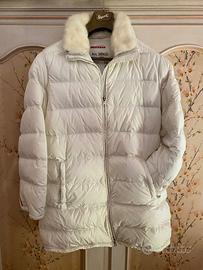 Giacca vento lunga bianca PRADA Originale