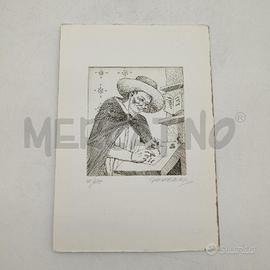 LITOGRAFIA G BARBIERI 1999 CARDINALE UGO DI PROVEN