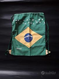 Borsa (zainetto) Bandiera Brasile 