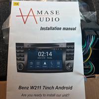 Autoradio Android 7” Mercedes W211 – NUOVA