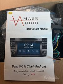 Autoradio Android 7” Mercedes W211 – NUOVA
