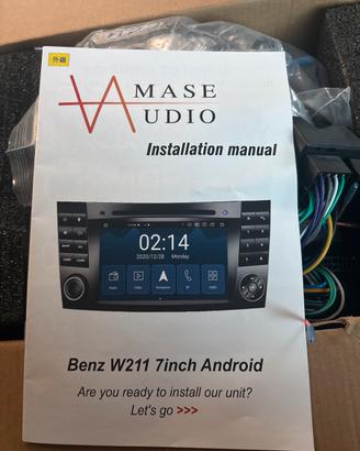 Autoradio Android 7” Mercedes W211 – NUOVA