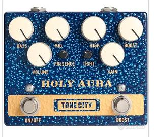 pedale distorsore Tone city Holy aura
