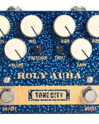 pedale distorsore Tone city Holy aura