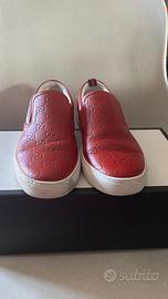 Scarpe gucci pelle rossa