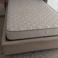 Letto contenitore similpelle