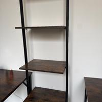 libreria / scaffale stile induatriale 178x40