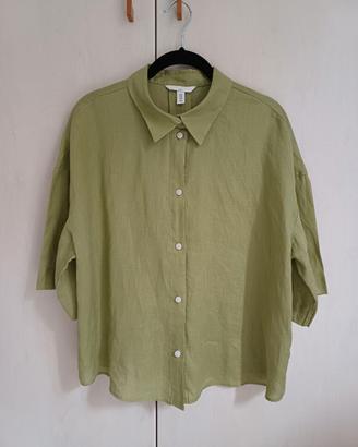 Camicia in lino H&M