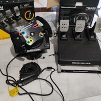 SETUP thrustmaster usato , funziona e tenuto bene