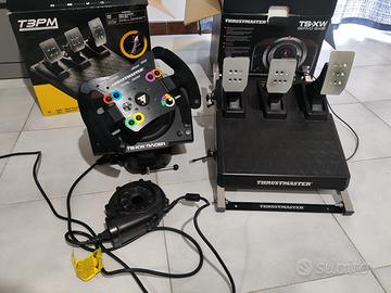 SETUP thrustmaster usato , funziona e tenuto bene