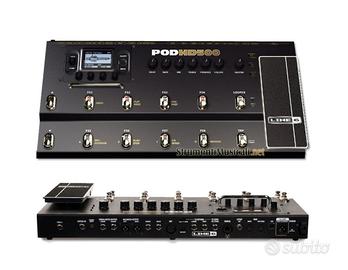 Line6 pod hd500 con borsa e patch custom