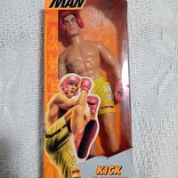 action man gig hasbro kick boxer vintage completo