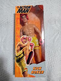 action man gig hasbro kick boxer vintage completo