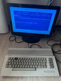 Commodore C64 64C 64 FUNZIONANTE