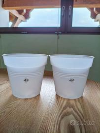 2 Vasi Elho trasparenti diam.15 orchidee