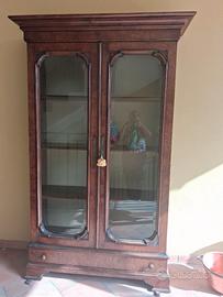VETRINA / CRISTALLIERA IN LEGNO