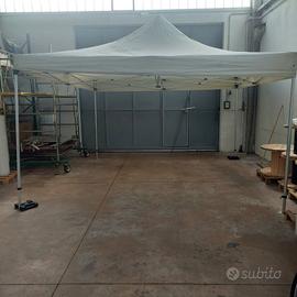 Gazebo pieghevole 4x4 paleria alluminio