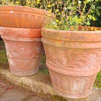 Vasi in terracotta vintage
