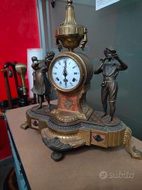 antico orologio a carica manuale 