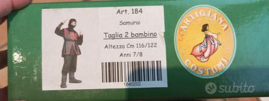 Vestito da carnevale Samurai 