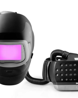 Casco per saldatori ventilato con filro e batterie