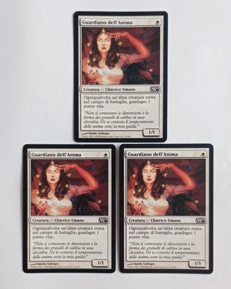 3x "Guardiano dell'Anima" #34 M10 MTG Mint ITA 