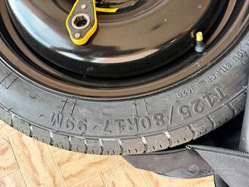 Ruotino di scorta da 17 originale nuovo Mercedes