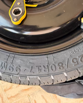Ruotino di scorta da 17 originale nuovo Mercedes