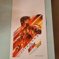 Locandina ANTMAN & THE WASP Marvel Comics 33 x 70