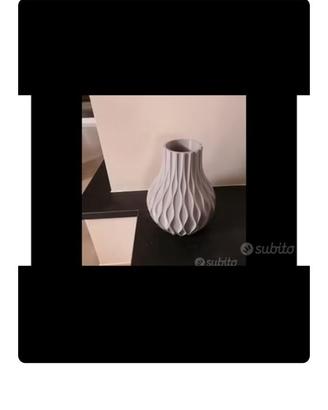 Vaso realizzato in stampa 3D