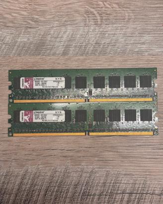 Memoria RAM Kingston 512MB KVR533D2E4/512(Singola