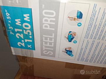 Piscina telata a picchetti mt2,21 x 1,50mt x43cm