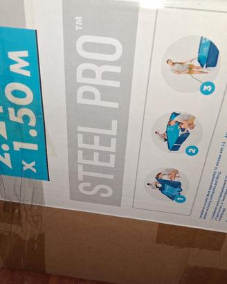 Piscina telata a picchetti mt2,21 x 1,50mt x43cm