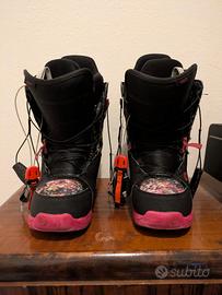 Scarponi Burton Snowboard donna mint + pantaloni