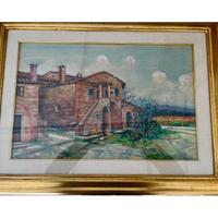 Quadro olio su tela Armando Sainati