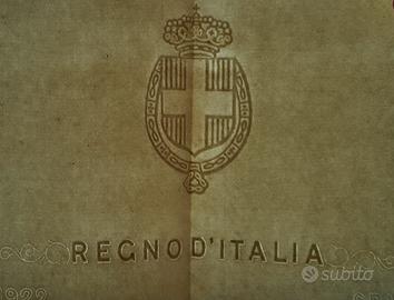 carta da bollo Regno d'Italia 1922 