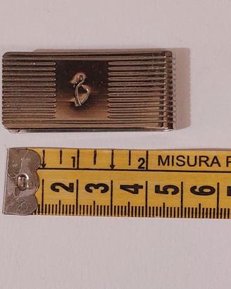 Fermasoldi Carpisa Argentato– Clip Elegante Uomo