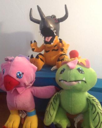 Digimon lotto3 peluches