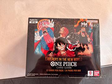 One Piece TCG OP09 Booster Box Sigillato