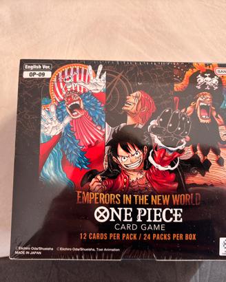 One Piece TCG OP09 Booster Box Sigillato