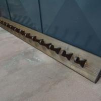 Attaccapanni in legno a 15 pioli 219cm x 19cm