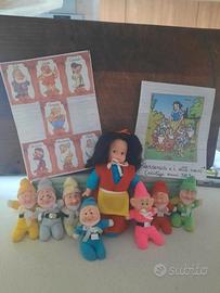 Fiammiferini Disney Biancaneve e i 7 Nani vintage