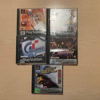 Lotto 5 giochi PlayStation 1