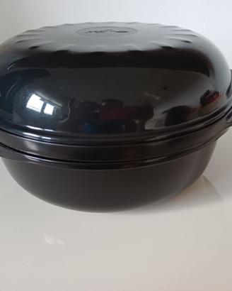 Pentola vaporiera per forno a microonde